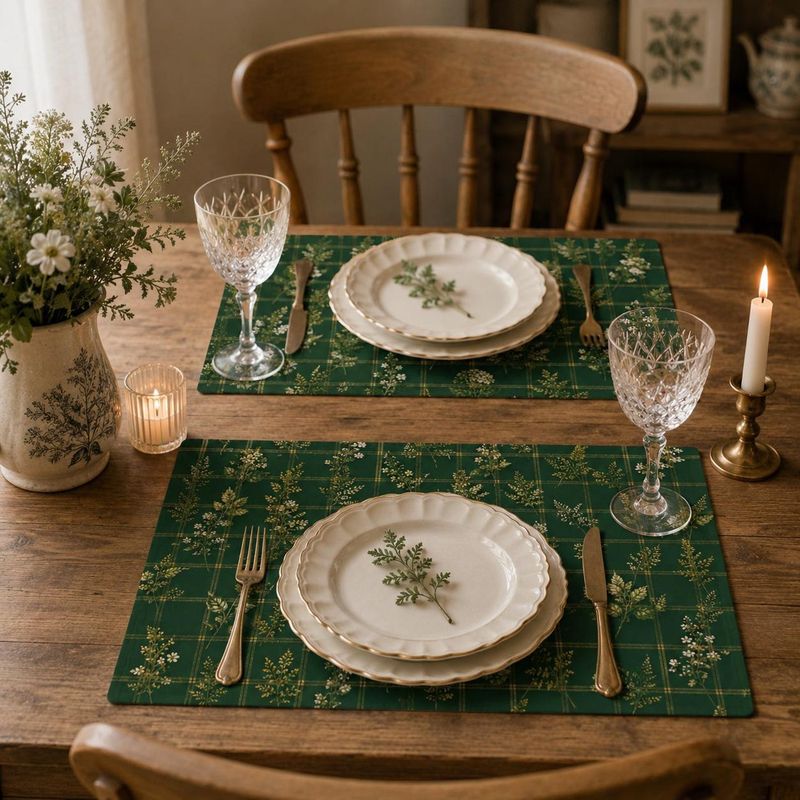 Table Runner - VIKAMA Conjunto de Toalha de Mesa