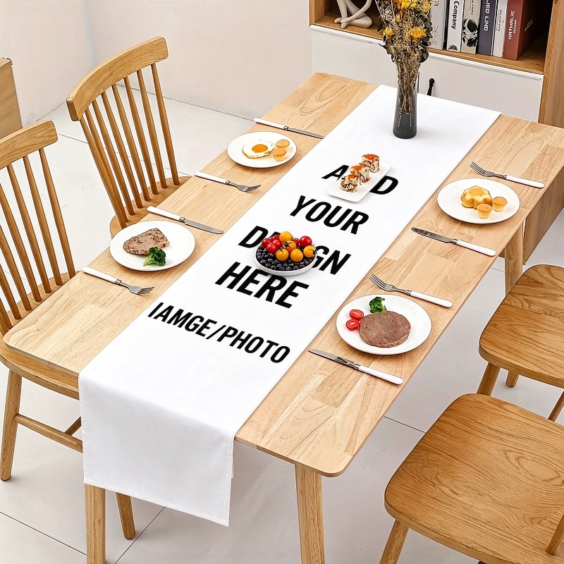 Caminho de mesa personalizado, - Table Runner avaliação e preço