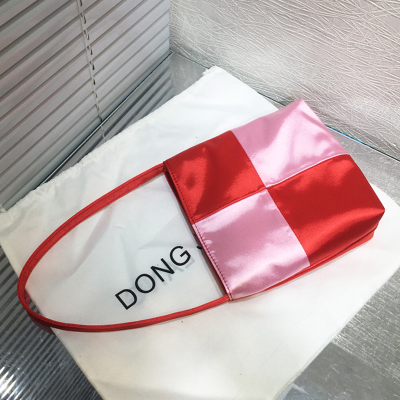 Bolsa quadrada de seda feminin - Interior Design High End avaliação e preço