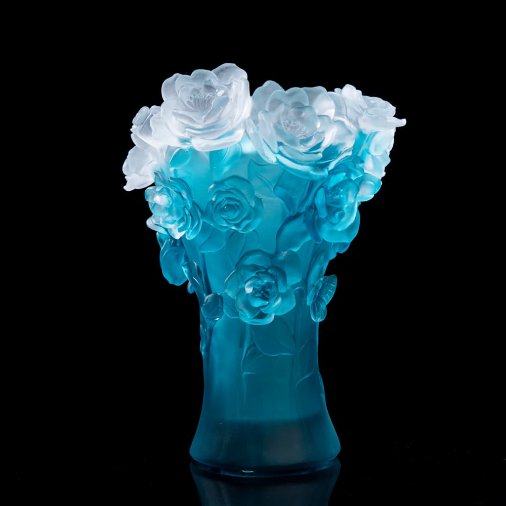 Vaso de cristal para mesa de j - Vase Decor avaliação e preço