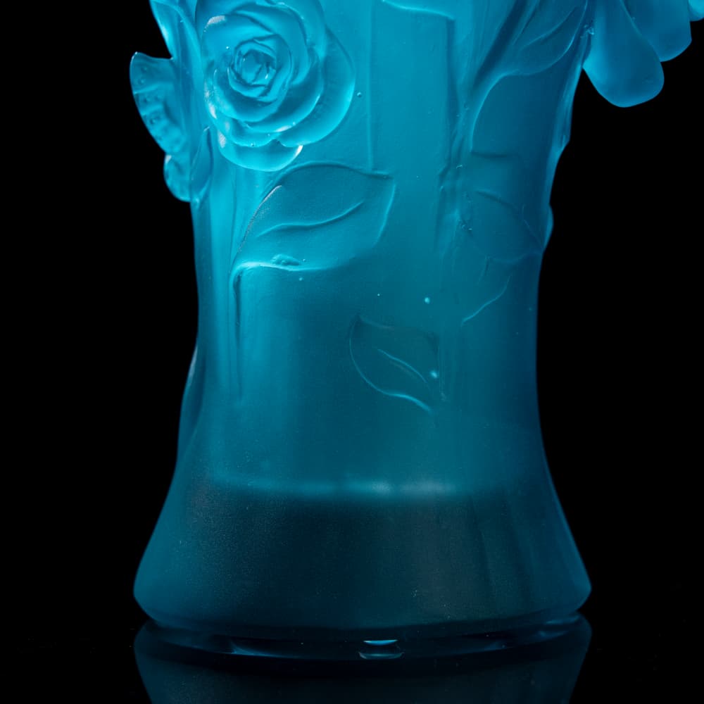 Vaso de cristal para mesa de j - Vase Decor avaliação e preço