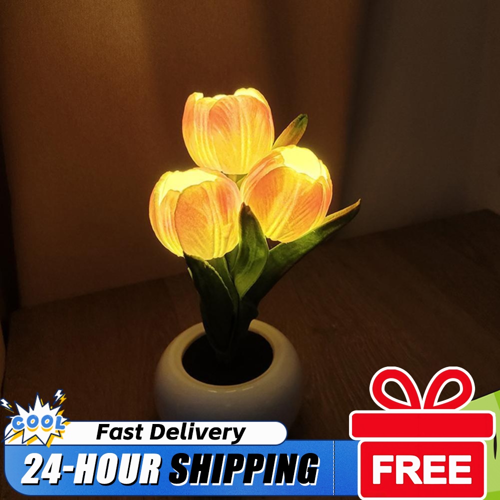 Luminária de mesa com tulipas  - Vase Decor avaliação e preço