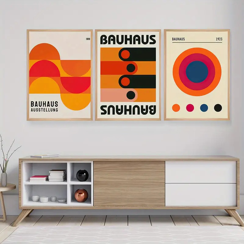 Conjunto de 3 Pôsteres de Ilus - Abstract Canvas Set avaliação e preço