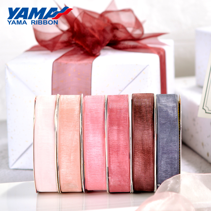 YAMA-Sheer Organza Silk Ribbon - Curtain Curtain avaliação e preço