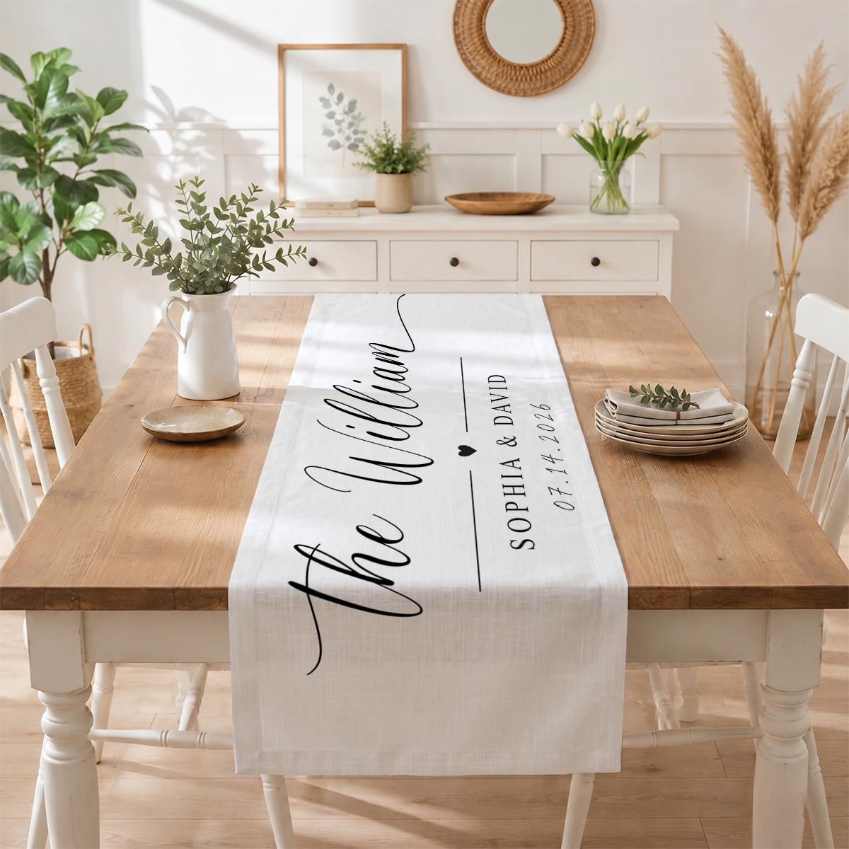 Caminho de mesa de casamento p - Table Runner avaliação e preço