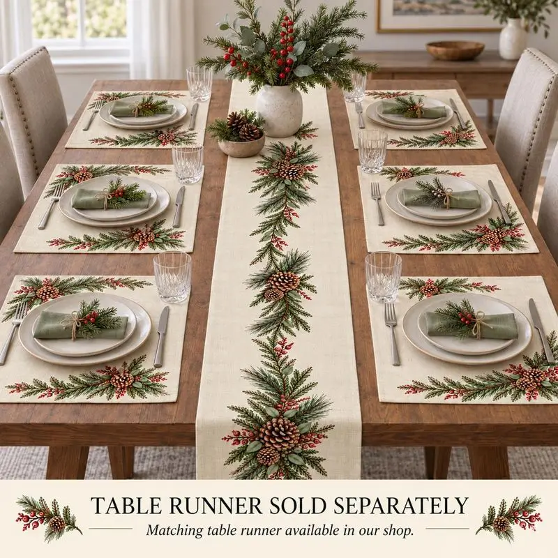 Conjunto de toalha de mesa e j - Table Runner avaliação e preço